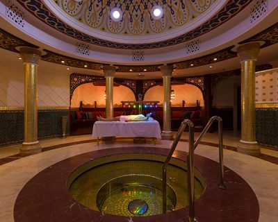 Crystal Bed in the wellness